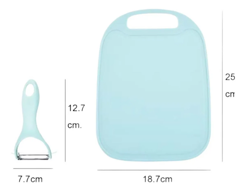 Conjunto de Utensílios de Cozinha 4 Peças - (Cores Sortidas)