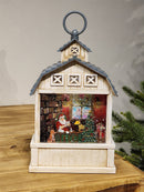 CENÁRIO NA LANTERNA COM LUZ, SOM E MOVIMENTOS 31,5CM