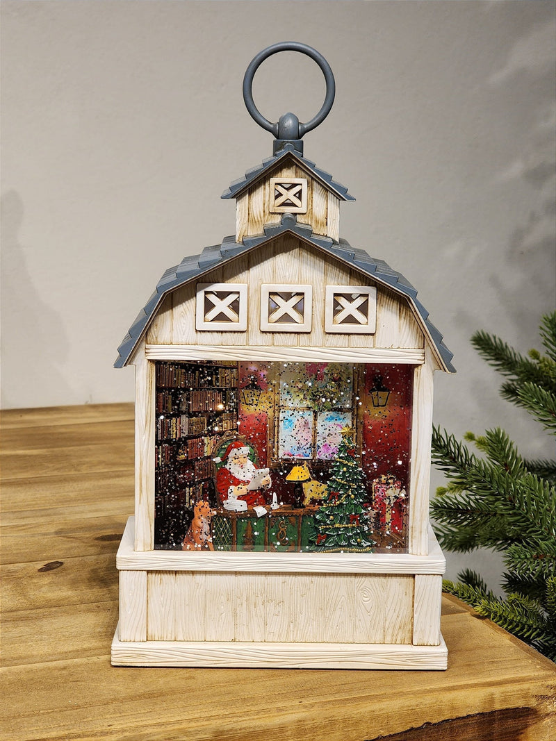 CENÁRIO NA LANTERNA COM LUZ, SOM E MOVIMENTOS 31,5CM