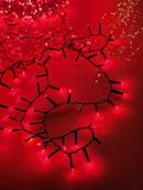 PISCA FESTÃO 1500 LEDS 40 METROS VERMELHO COM STROBO VERMELHO BIVOLT USO INTERNO E EXTERNO