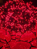 PISCA FESTÃO 1500 LEDS 40 METROS VERMELHO COM STROBO VERMELHO BIVOLT USO INTERNO E EXTERNO