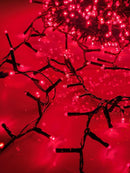 PISCA FESTÃO 1500 LEDS 40 METROS VERMELHO COM STROBO VERMELHO BIVOLT USO INTERNO E EXTERNO