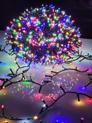 PISCA FESTÃO 1600 LEDS 50 METROS COLORIDO COM STROBO COLORIDO BIVOLT USO INTERNO E EXTERNO - PRÉ VENDA