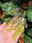 ÁRVORE REALISTA PINHEIRO CONSTELAÇÃO 400 LEDS WARM 1241 GALHOS 2,10CM MODELO CLICK BIVOLT