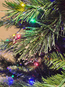 ÁRVORE PINHEIRO SINCELO 300 LEDS BICOLOR 860 GALHOS 2,10CM BIVOLT