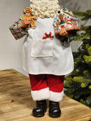 PAPAI NOEL COLECIONÁVEL CONFEITEIRO 46CM